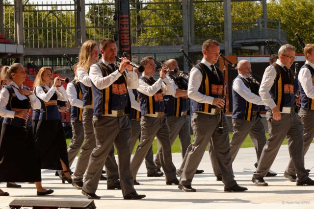 Grande Parade du Festival interceltique Lorient 2025 : Bagad Kemper (Quimper)