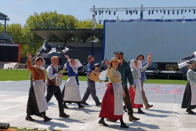 Grande Parade du Festival interceltique Lorient 2025 : Boscastle Buoys (Cornouailles)