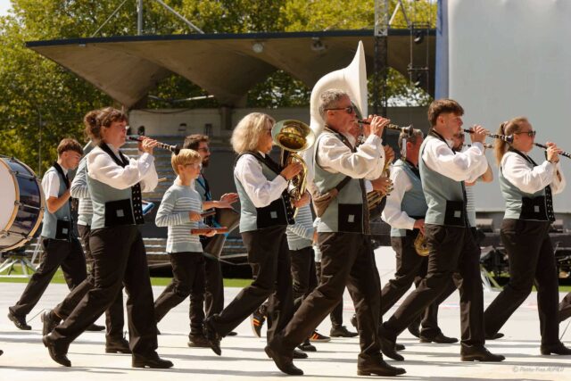 Grande Parade du Festival interceltique Lorient 2025 : Bagad Melinerion (Vannes)