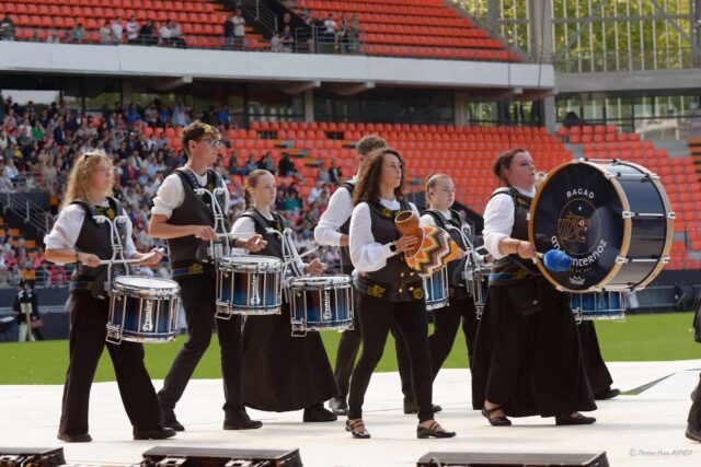 Grande Parade du Festival interceltique Lorient 2025 : Bagad An Hanternoz (Dol-de-Bretagne)