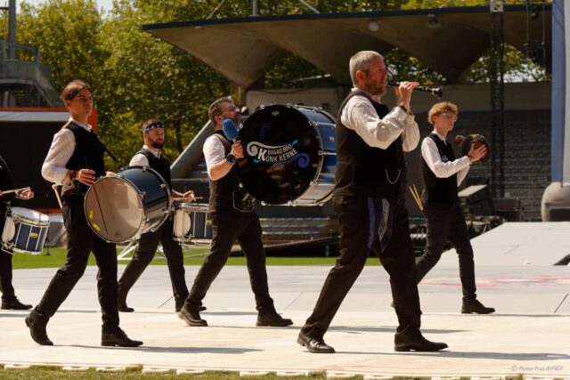 Grande Parade du Festival interceltique Lorient 2025 : Bagad Bro Konk Kerne (Concarneau)