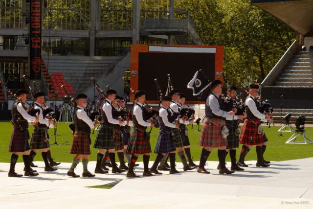 Grande Parade du Festival interceltique Lorient 2025 : Interceltic Scottish Pipe Band (Écosse) Grande Parade du Festival interceltique Lorient 2025 : Interceltic Scottish Pipe Band (Écosse)