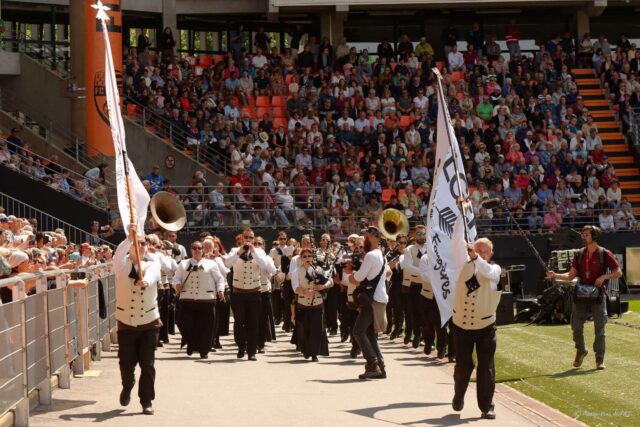 Grande Parade du Festival interceltique Lorient 2025 : Bagad Bro Felger (Fougères) Grande Parade du Festival interceltique Lorient 2025 : Bagad Bro Felger (Fougères)