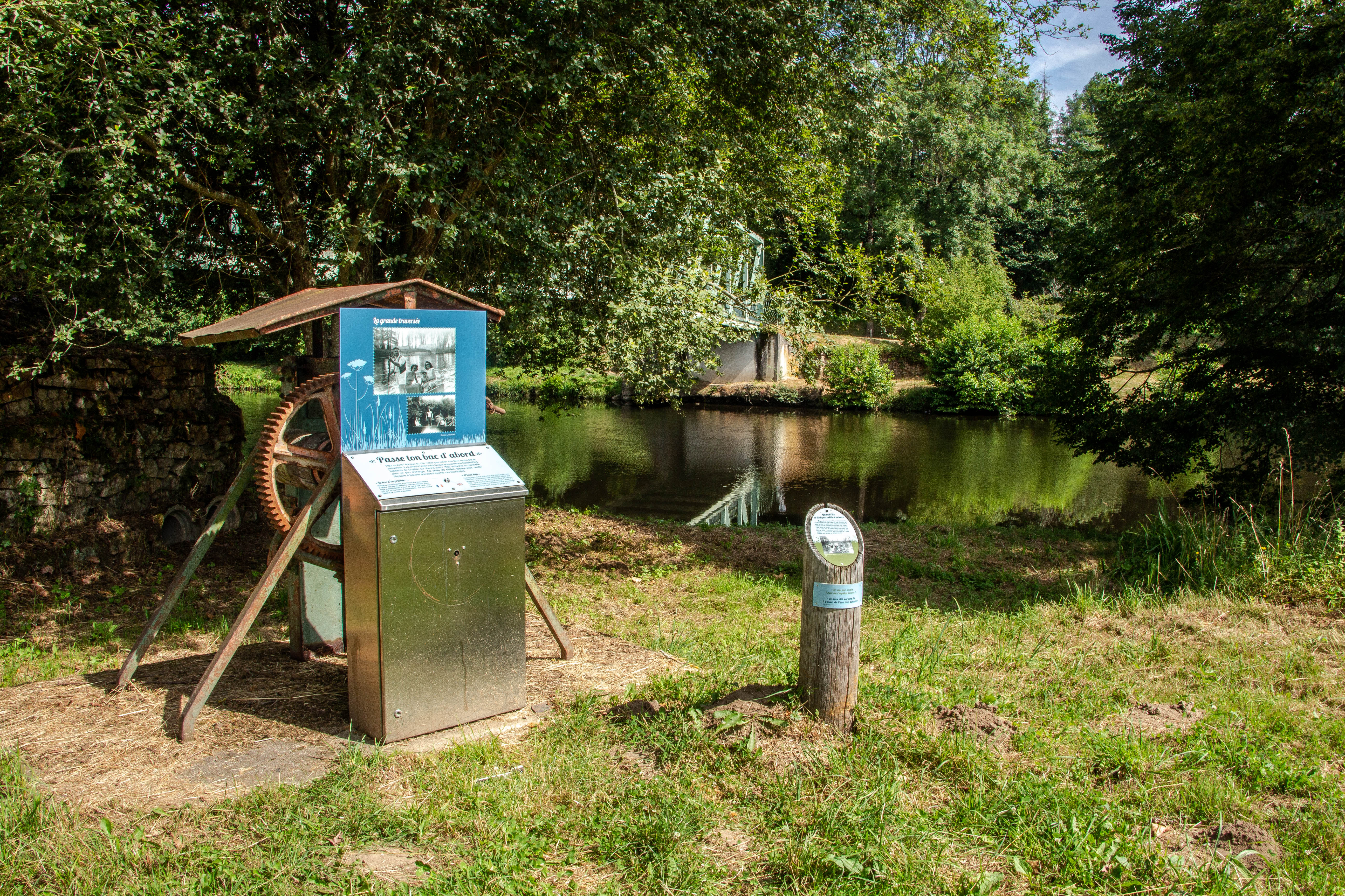 Sentier d'interprétation de l'île de Navière Chaillac-sur-Vienne Nouvelle-Aquitaine