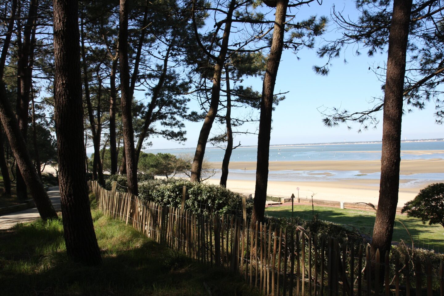 Balade à roulettes Promenade Robert Fleury Pereire Arcachon Nouvelle-Aquitaine