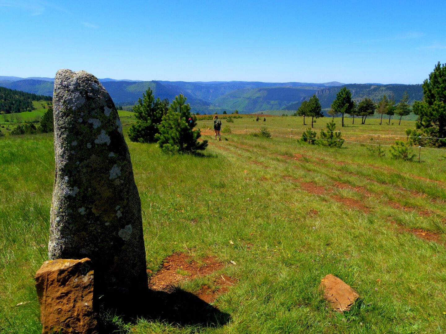 LES MENHIRS AU PAYS DES MÉGALITHES Les Bondons Occitanie
