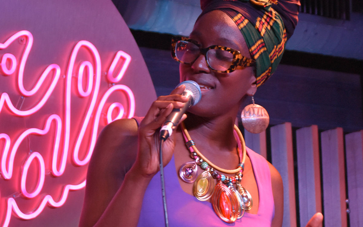 #JazzDeDemain Lauriane Ludosky / Ralph Lavital / Sylvain Le Ray Le Baiser Salé  Paris