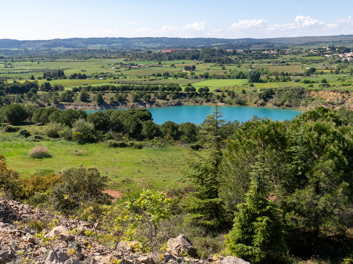 RANDONNÉE BALADE DES GUEULES ROUGES Villeveyrac Occitanie RANDONNÉE BALADE DES GUEULES ROUGES Villeveyrac Occitanie