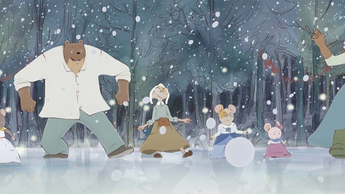 Ernest et Célestine en hiver Le Carré Blanc - Spectacle Tinqueux