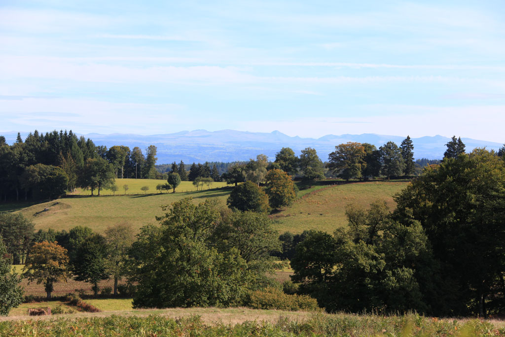 VTT Gravel Le Puy de Sabat 32 km circuit 20 Mestes Nouvelle-Aquitaine
