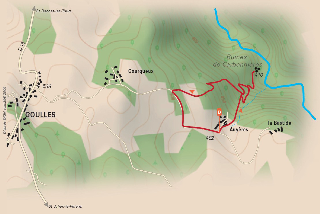 Le secret de Carbonnières Goulles Nouvelle-Aquitaine