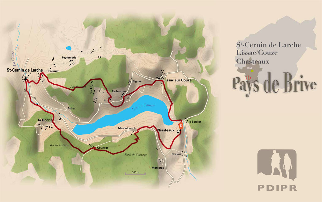 Les trois villages du Causse Chasteaux Nouvelle-Aquitaine