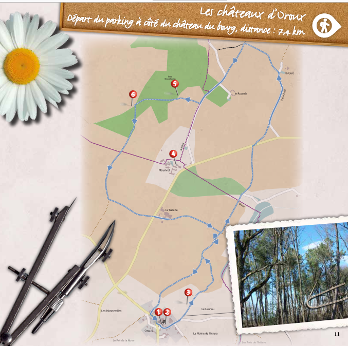 Entre plaines et vallons Pressigny Nouvelle-Aquitaine