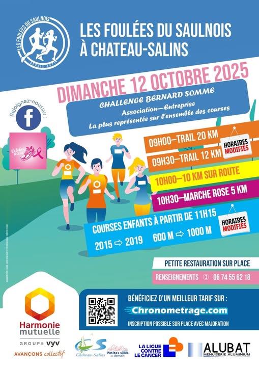 Les Foulées du Saulnois Courses pédestre