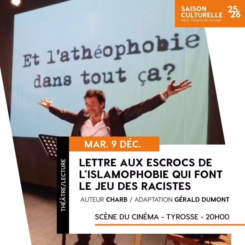 Lettre aux escrocs de l'islamophobie qui font le jeu des racistes Ecrit par Charb