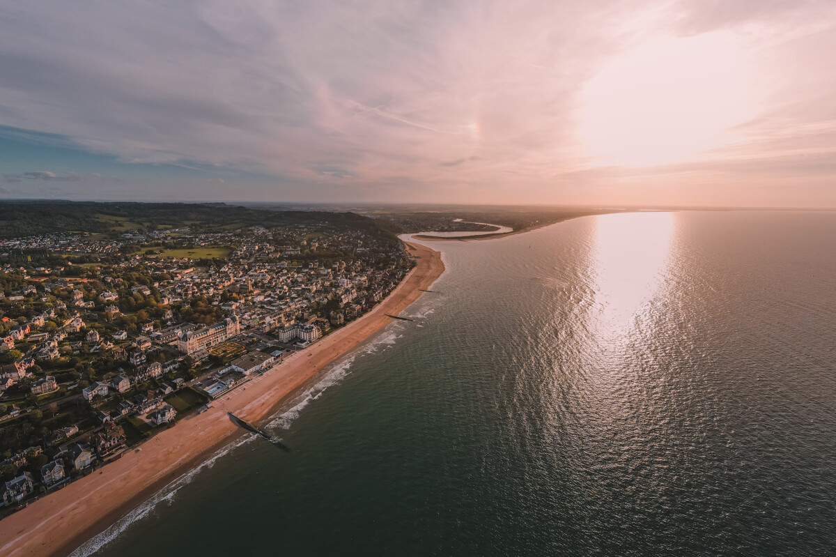 La Vélomaritime de Dives-sur-Mer à Deauville Dives-sur-Mer Normandie
