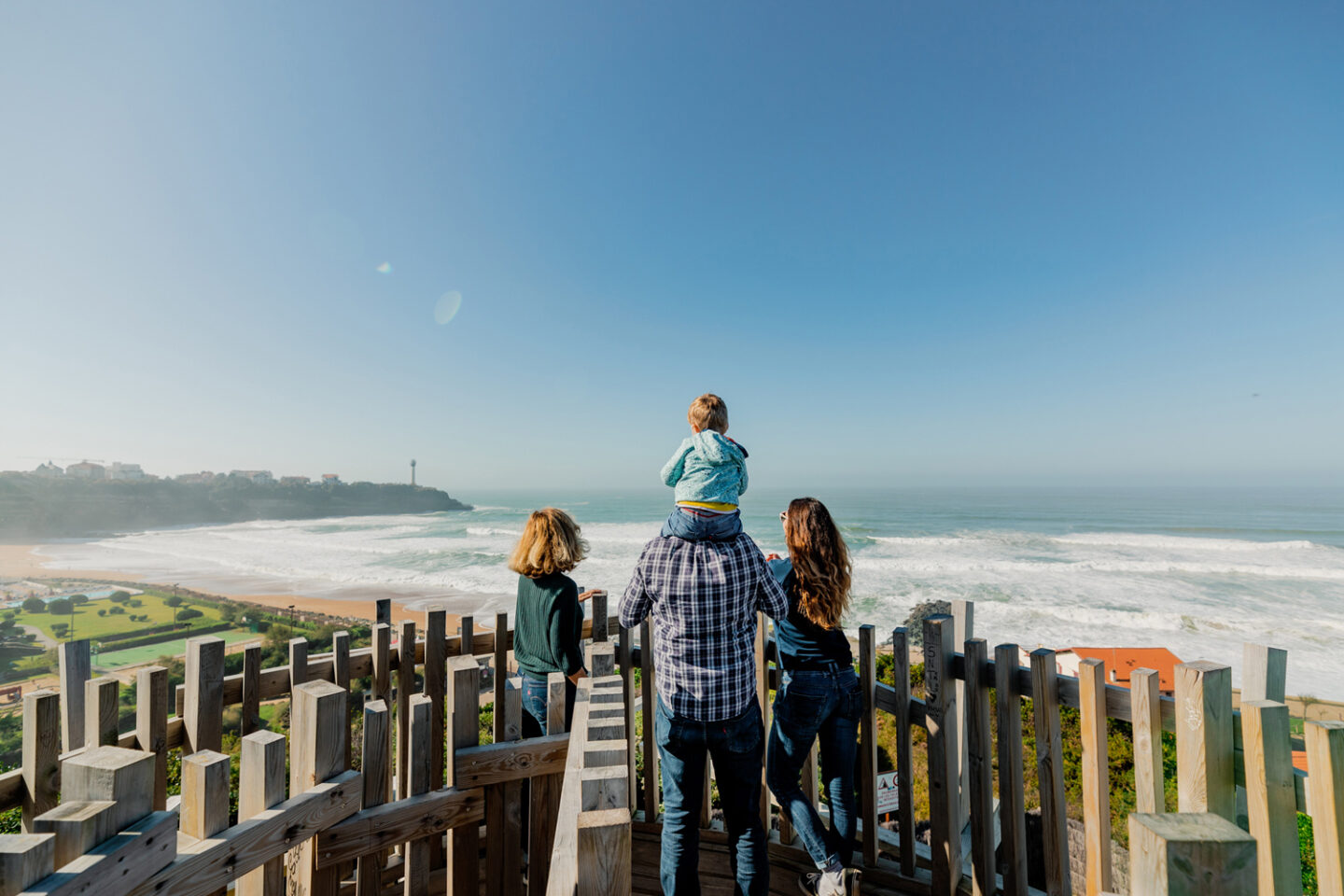 Promenade des Falaises Anglet Nouvelle-Aquitaine