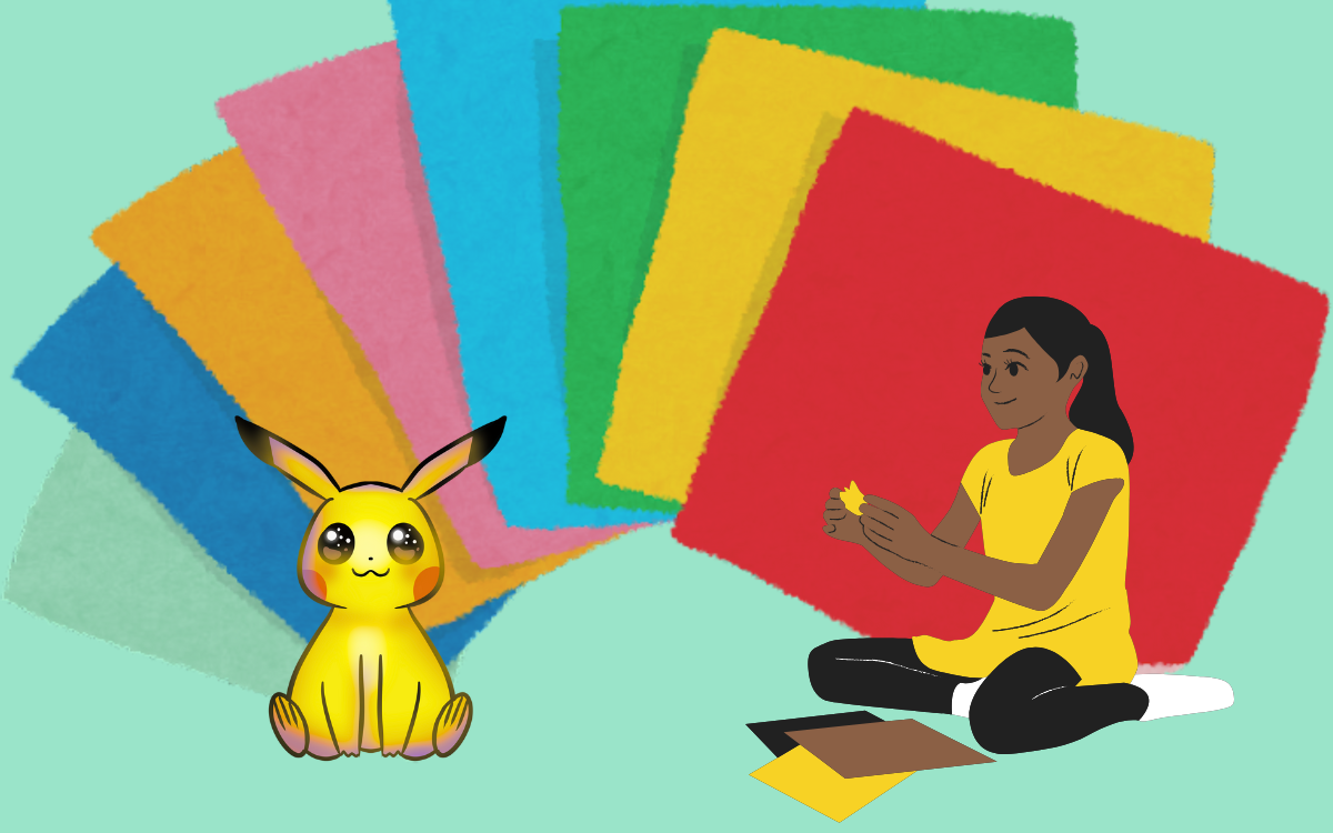 Mordus du mangas : Atelier Origami Pokémon Médiathèque Virginia Woolf Paris