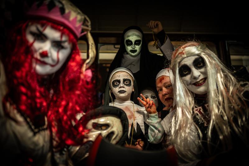 Nuit de l'horreur au train forestier