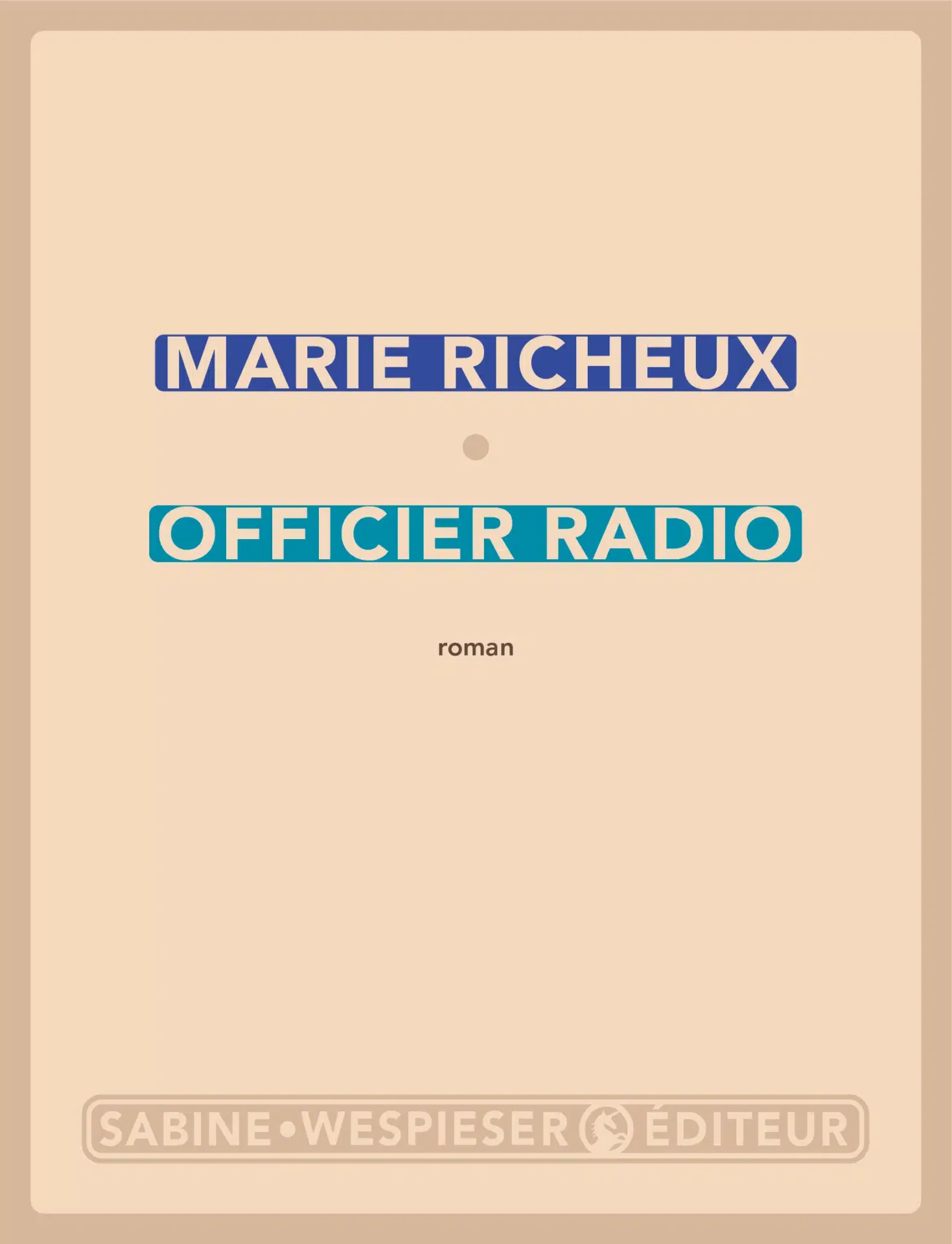 Officier radio Marie Richeux