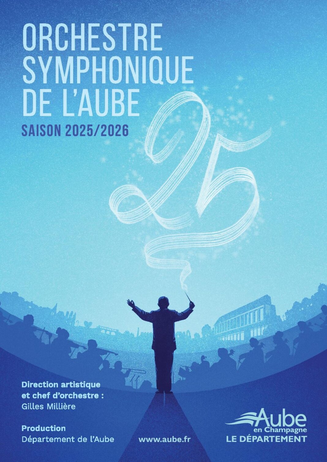 Orchestre Symphonique de l’Aube Concert anniversaire Troyes