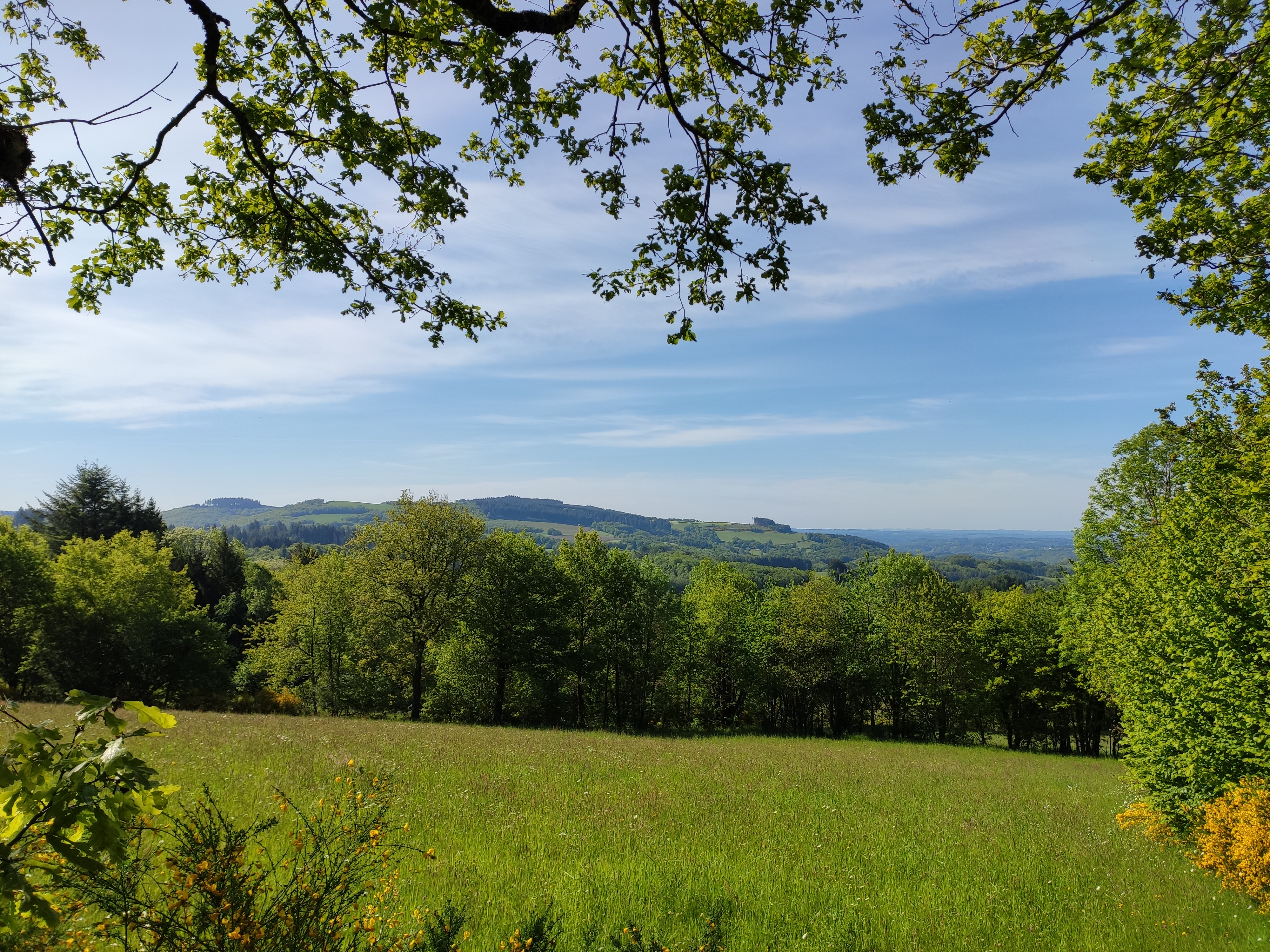 Circuit des crêtes Domps Nouvelle-Aquitaine