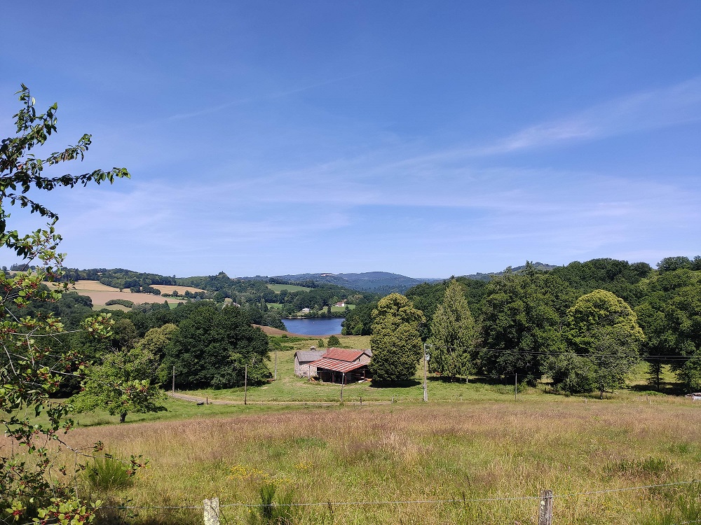 Circuit Autour des Lacs Bujaleuf Nouvelle-Aquitaine