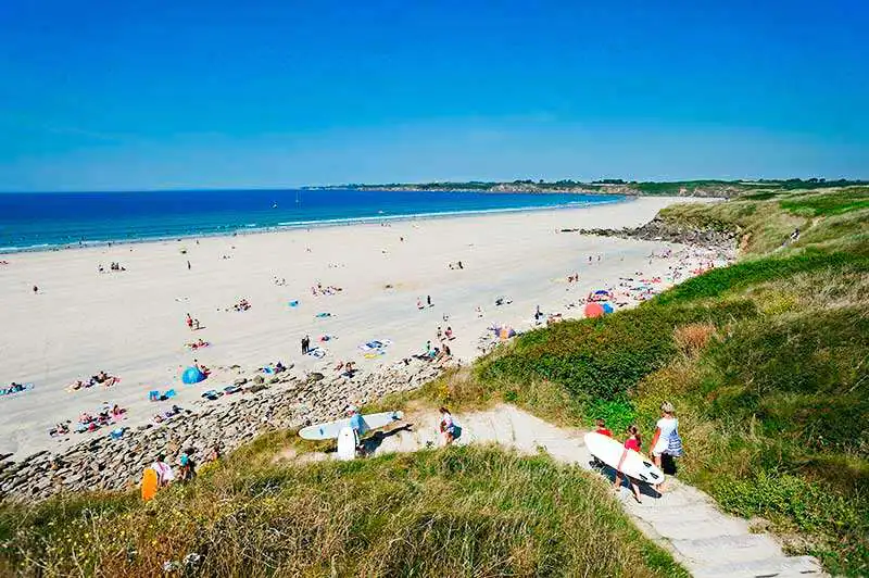 Plage Blancs Sablons Le Conquet