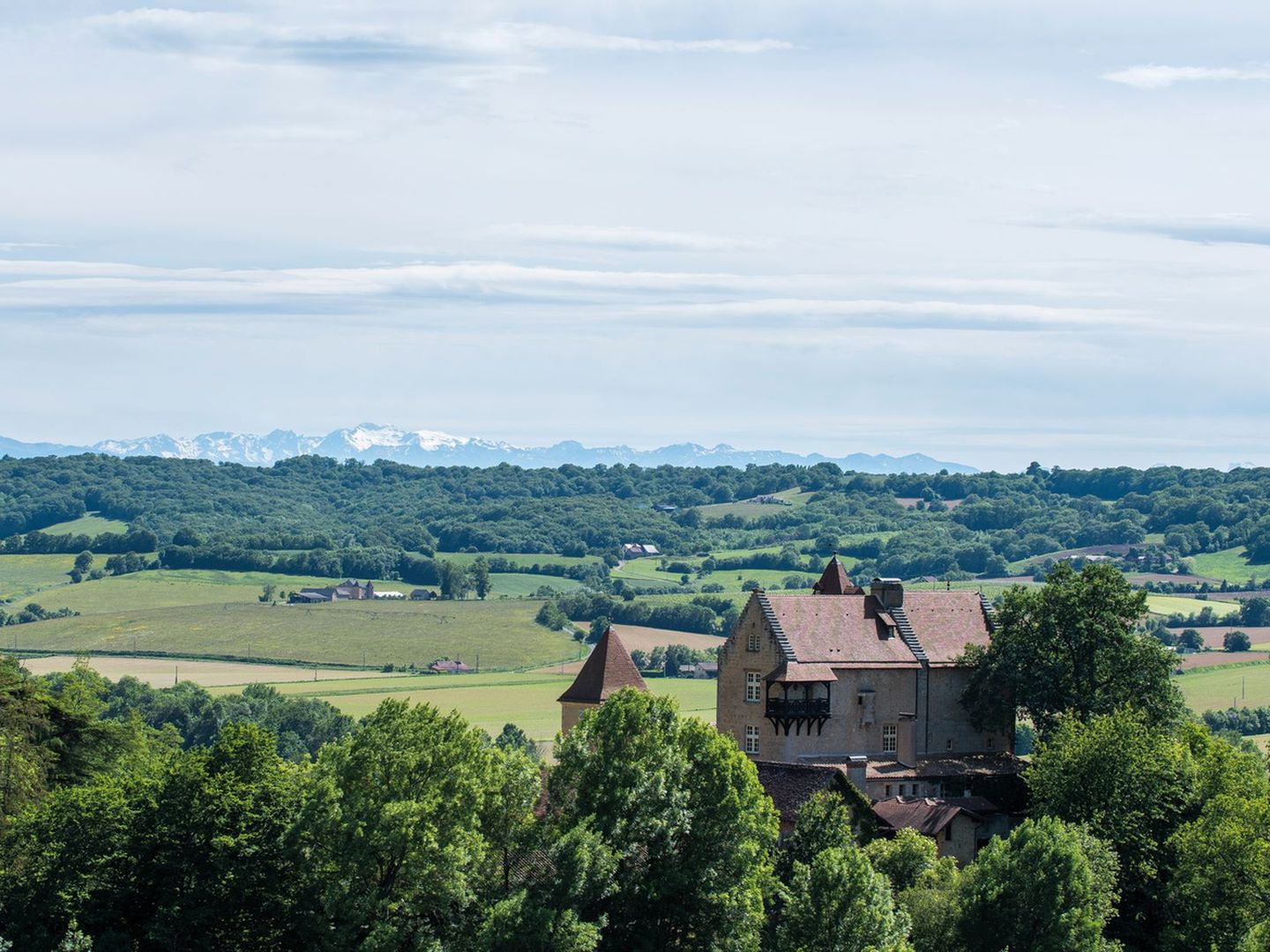Arricau-Bordes la balade du château Arricau-Bordes Nouvelle-Aquitaine