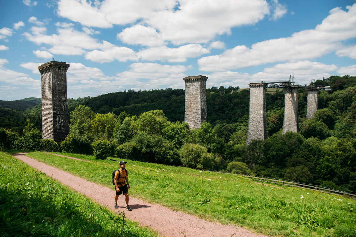 La Vélomaritime du Viaduc de la Souleuvre à Mortain Souleuvre en Bocage Normandie
