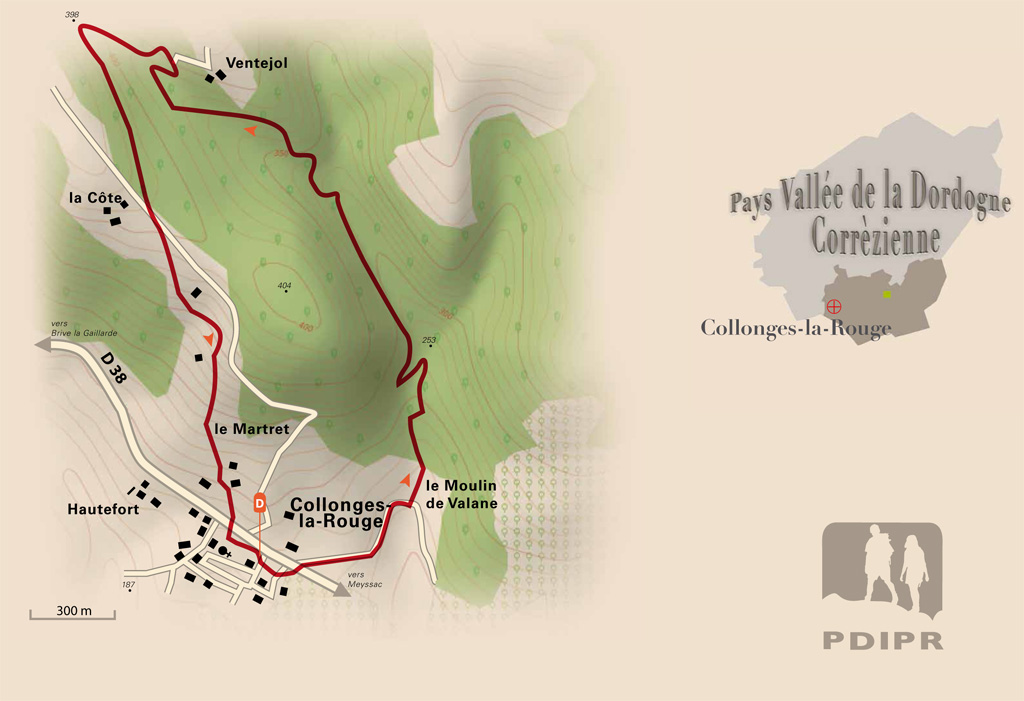 Le sentier des sources Collonges-la-Rouge Nouvelle-Aquitaine