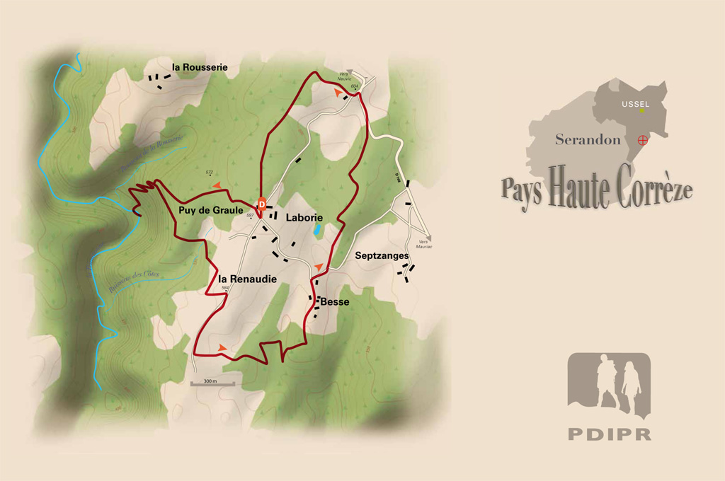 Sentier de Tony Sérandon Nouvelle-Aquitaine