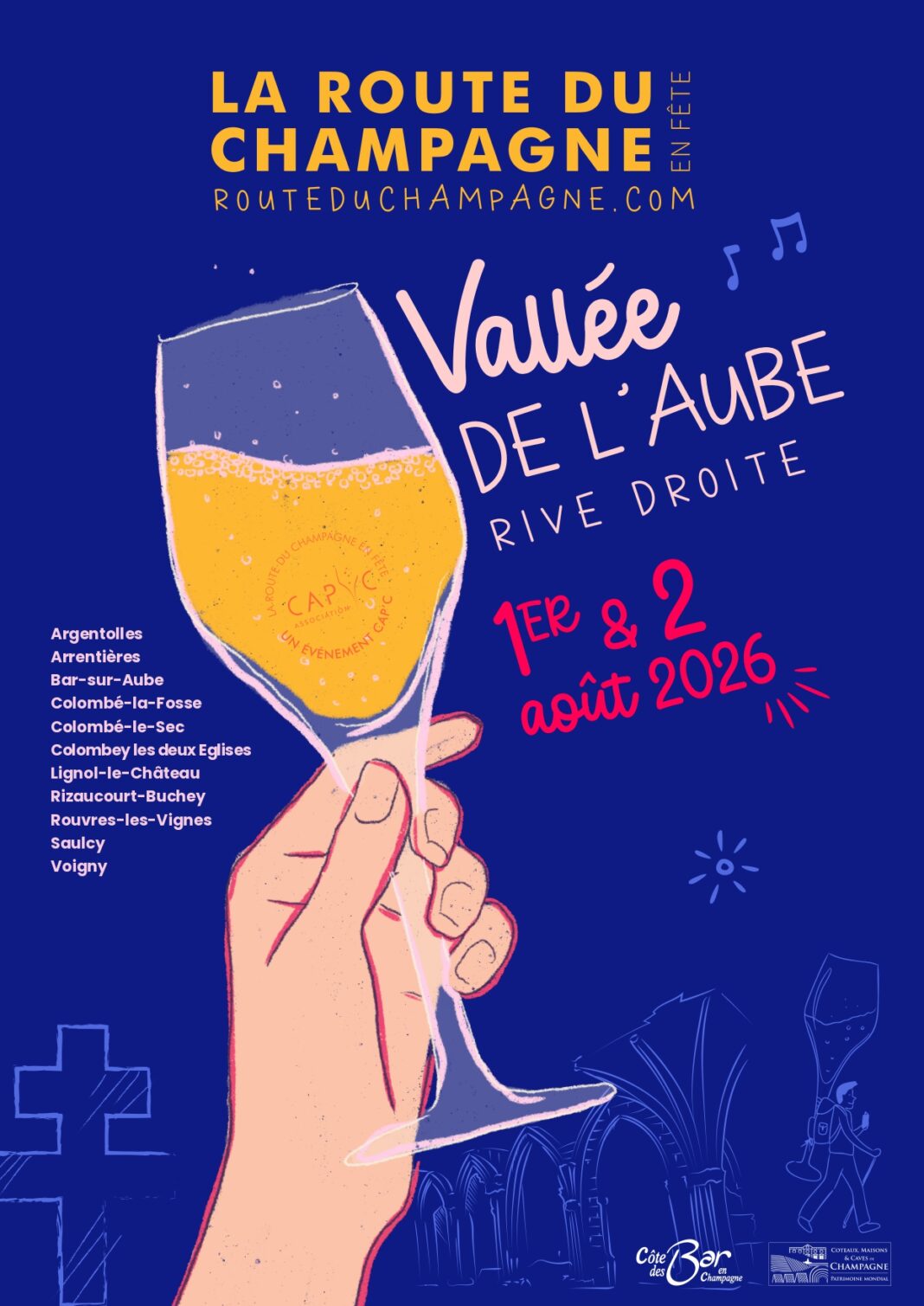 Route du Champagne en Fête 2026  Bar-sur-Aube