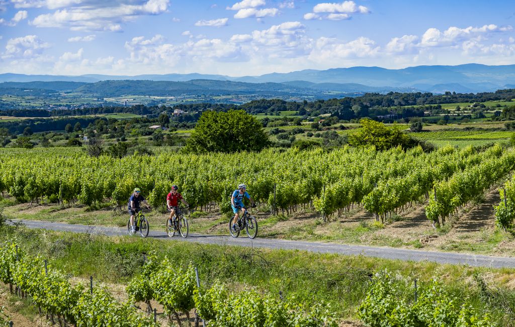 CIRCUIT VTT 11 LE VOLCAN DES BAUMES ESPACE VTT/GRAVEL CAP D’AGDE MÉDITERRANÉE Nizas Occitanie