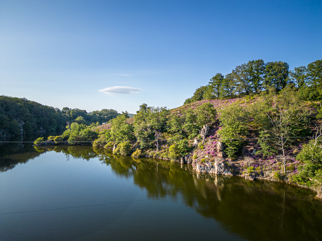 Le tour du lac Sidiailles Centre-Val de Loire