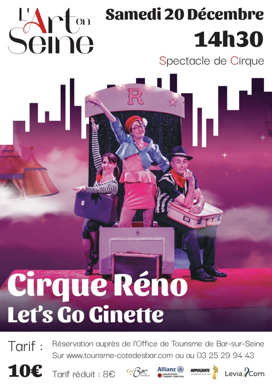 Spectacle du Cirque Reno Tout public Let's go Ginette