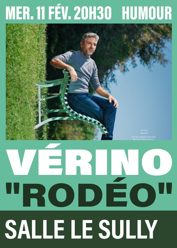 Spectacle humoristique Vérino “Rodéo”