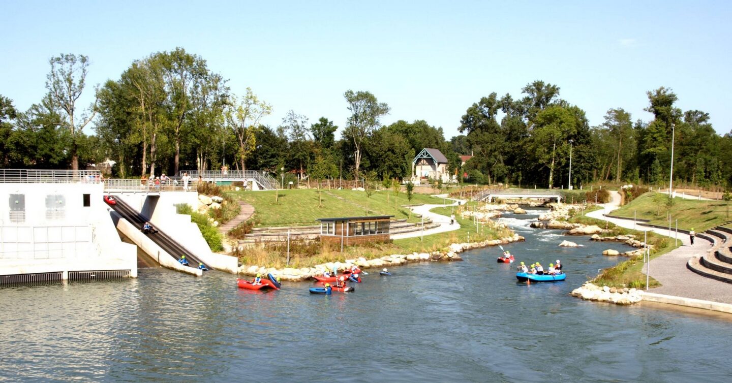 Balade à Roulettes n°8 Le stade d'eaux vives de Pau Pau Nouvelle-Aquitaine