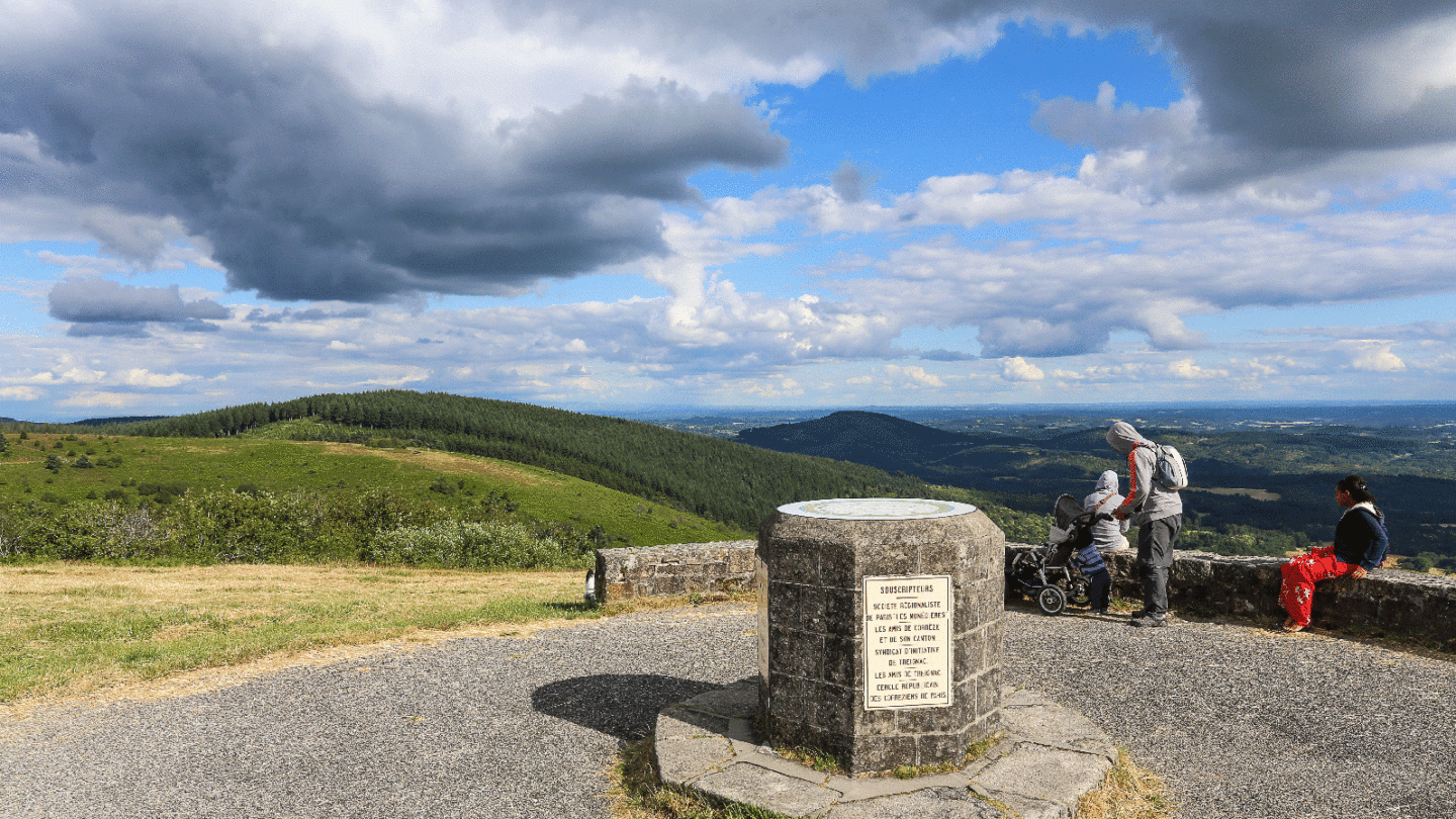 Circuit VTT Puy de Chauzeix La Monédière Chaumeil Nouvelle-Aquitaine