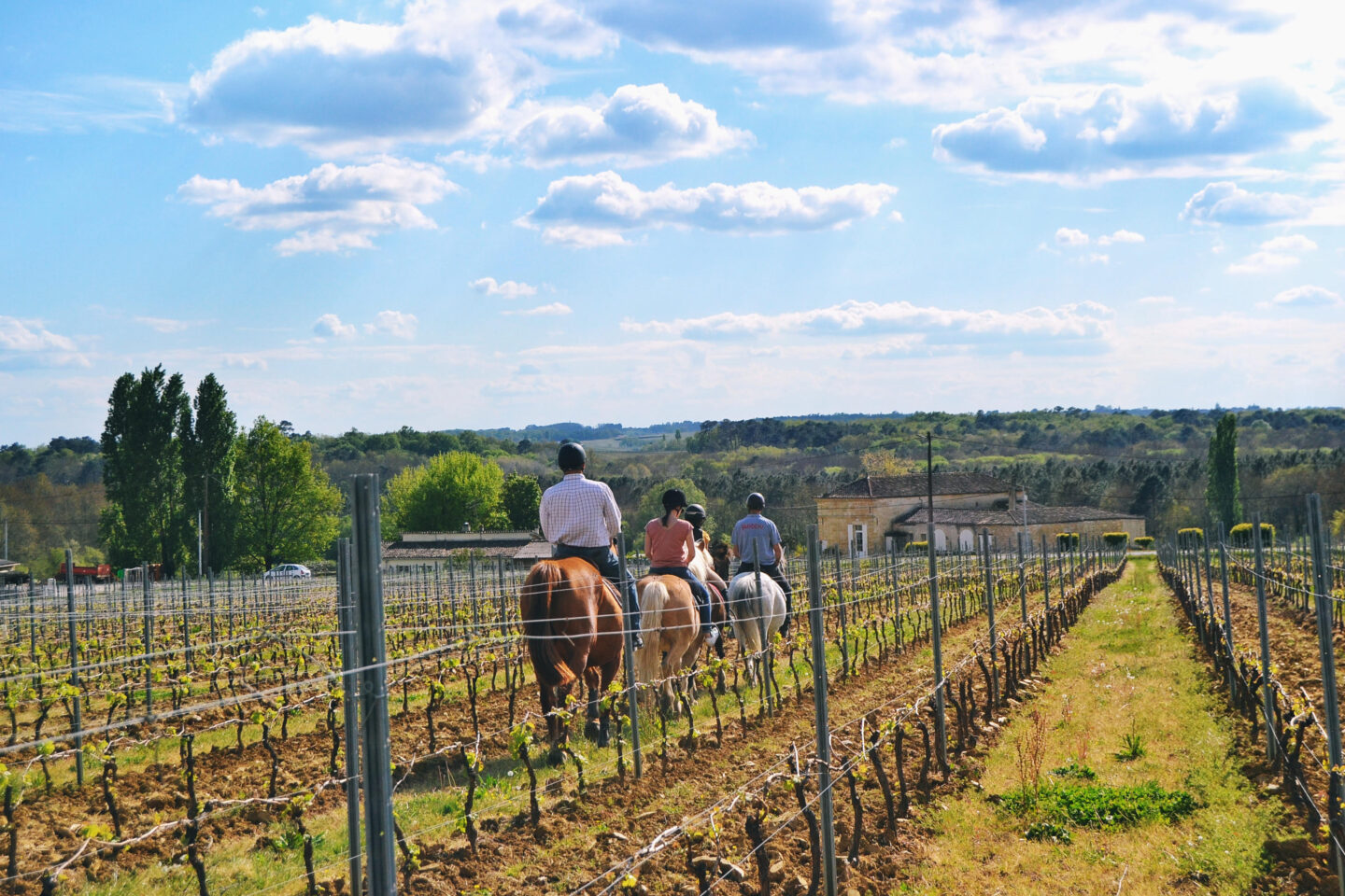 Boucle équestre des Vaillants Jugazan Nouvelle-Aquitaine