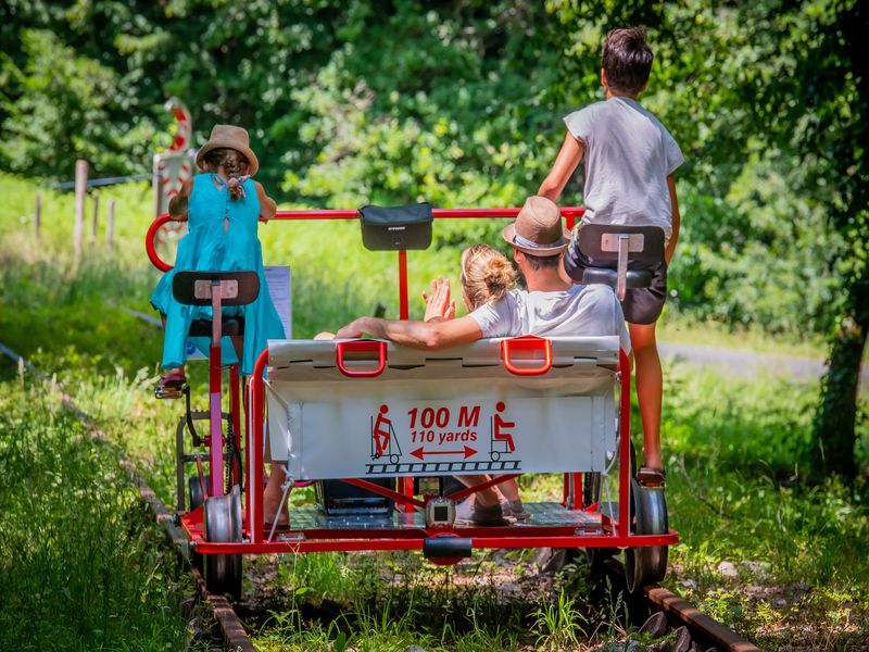 Vélorail du Pays Gabay Guîtres Nouvelle-Aquitaine