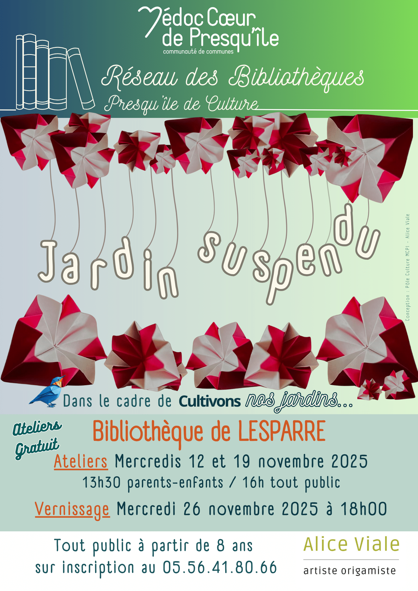 Vernissage expo Jardin suspendu