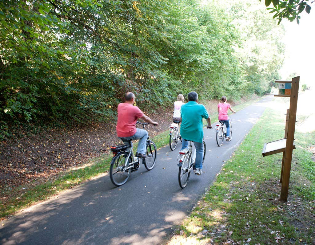 La voie verte du Marsan et de l'Armagnac Mont-de-Marsan Nouvelle-Aquitaine