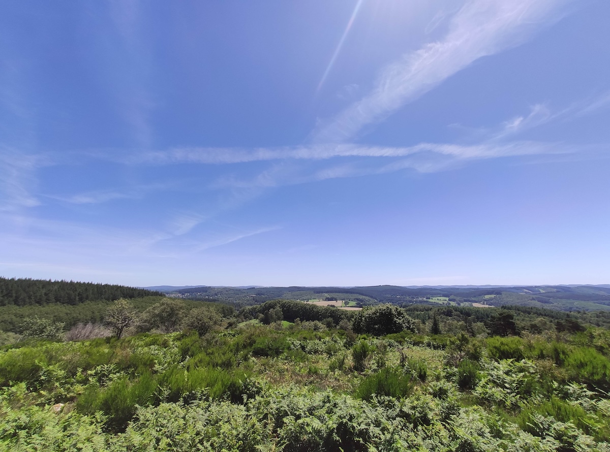 GRP® Monts et Barrages en Limousin Etape 4 Du lac de Vassivière (Auphelle) à Nedde Peyrat-le-Château Nouvelle-Aquitaine