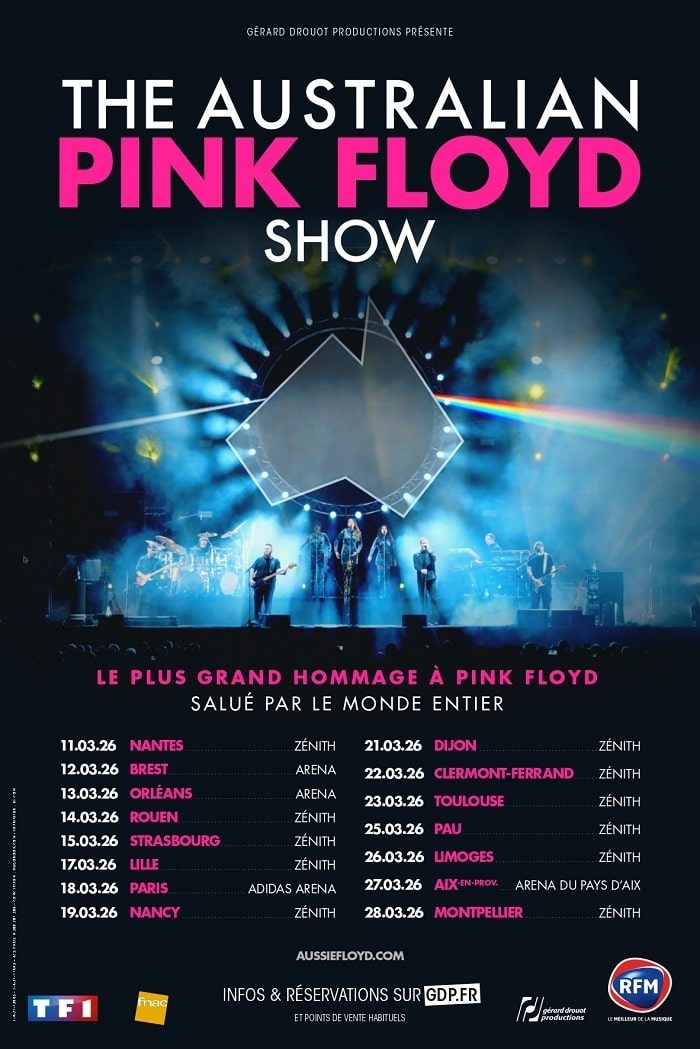 The Australian Pink Floyd Show Zénith Nantes Métropole
