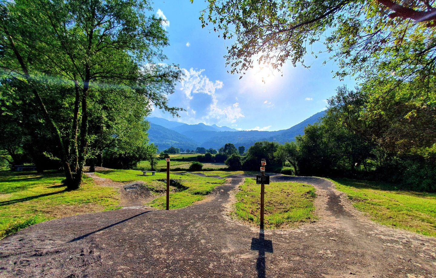 Zone d'inititation VTT Bielle Nouvelle-Aquitaine