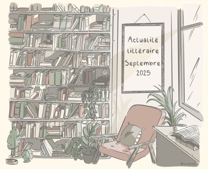 actualité litteraire septembre 2025