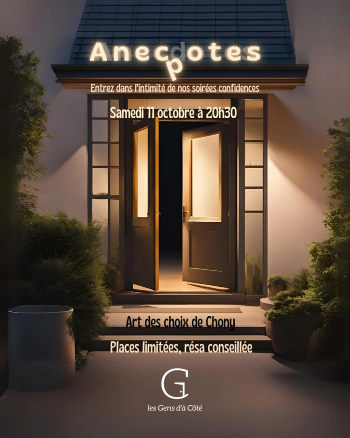 AnecPotes - Spectacle d'improvisation L'art des choix de Chony Bourg-lès-Valence