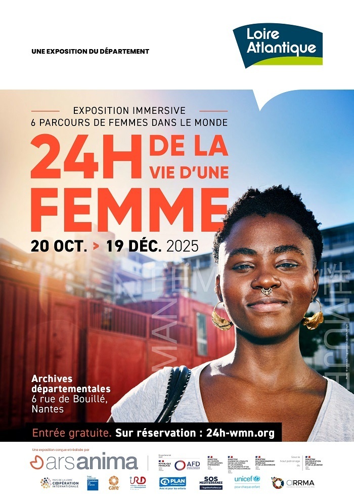 Exposition immersive : 24h de la vie d'une femme Archives Départementales de Loire-Atlantique