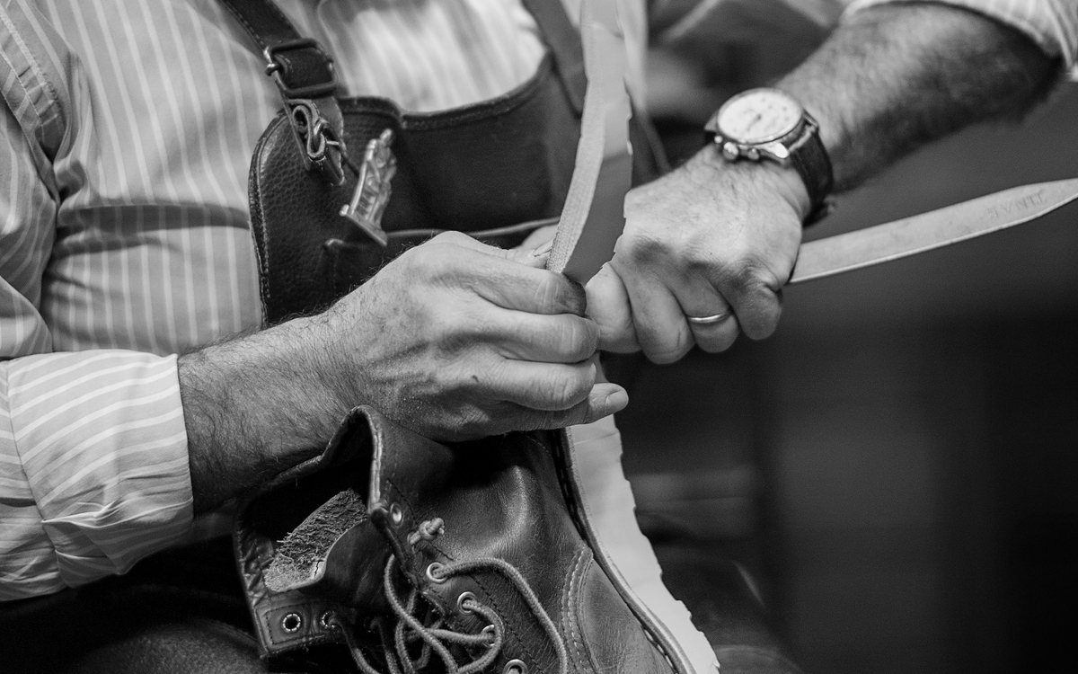 Atelier Cordonnerie à la Maison des Compagnons du Devoir de Pantin Maison des Compagnons du Devoir de Pantin  Pantin